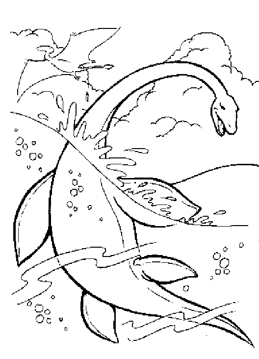 Dinozaury kolorowanki